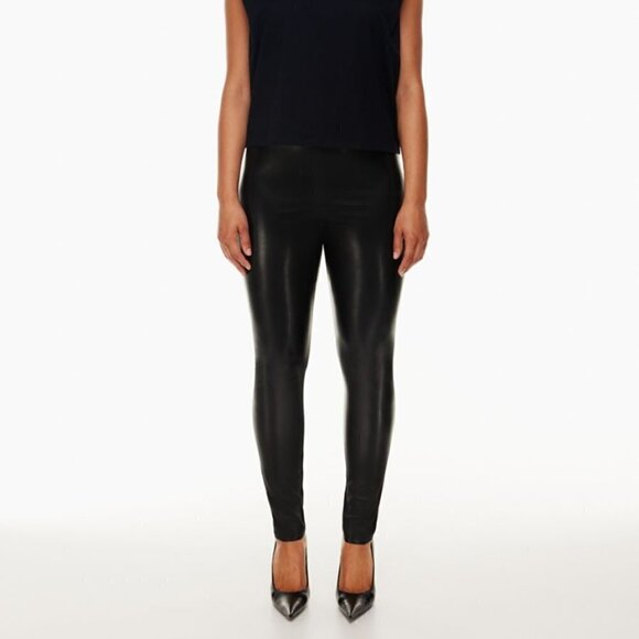 Ten by Babaton | Showcase Pant High-waisted Vegan Leather leggings - Picture 1 of 10